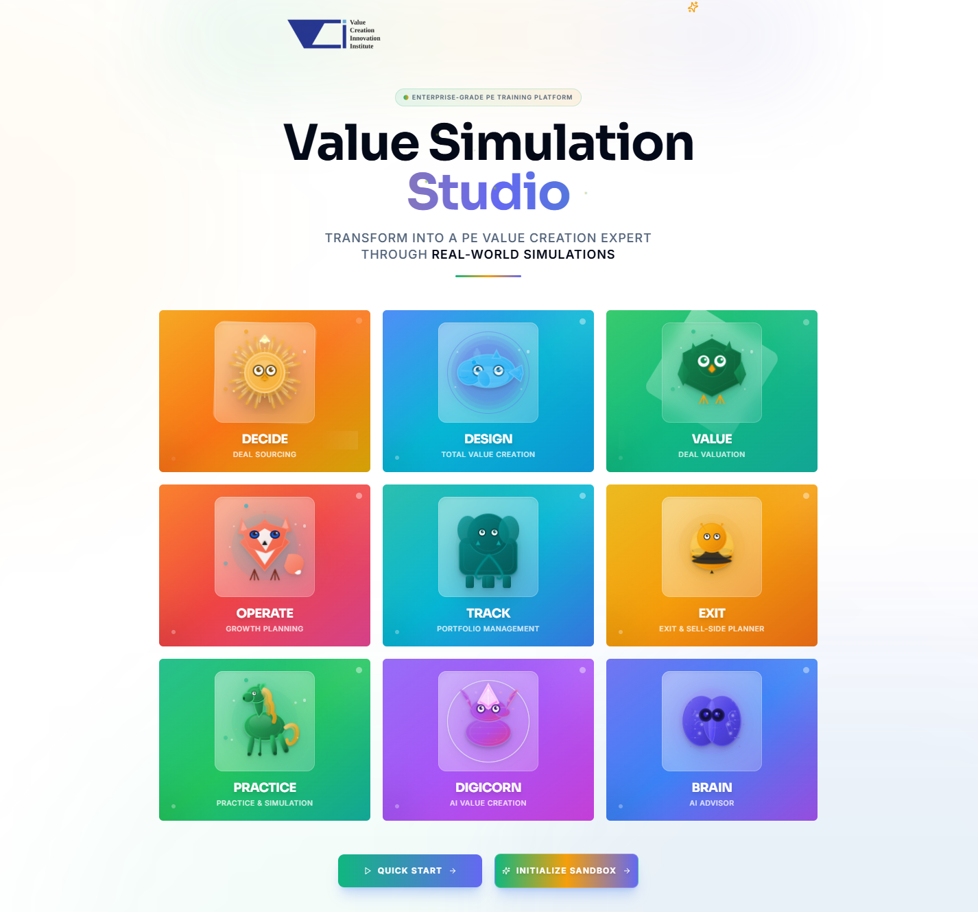 Value Simulation Tool PE-Grade Deal Simulator for Finance Careers | VCII